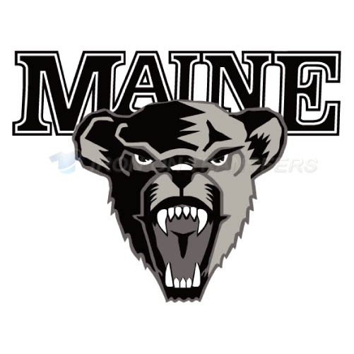 Maine Black Bears Iron-on Stickers (Heat Transfers)NO.4936